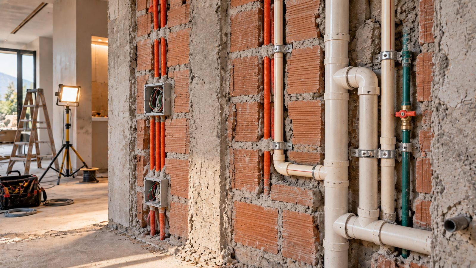 Instalaciones eléctricas y de plomería: qué revisar antes de remodelar